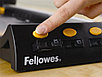 Резак для бумаги Fellowes Neutron A4 Plus, черно-желтый, фото 2