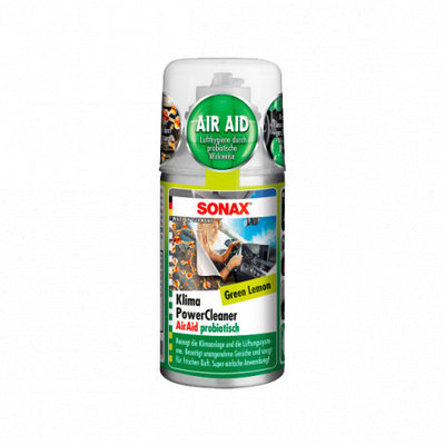 SONAX Klima Power Cleaner- Очиститель системы кондиционирования "Зеленый лимон", 100 мл