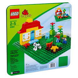 LEGO Duplo: Строительная зеленая пластина 2304
