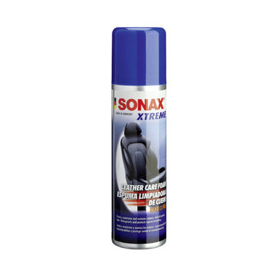 SONAX Xtreme Leather Care Foam - Пенный очиститель кожи, 250 мл