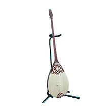 Домбра с орнаментом 44 дека (карагач) KID06