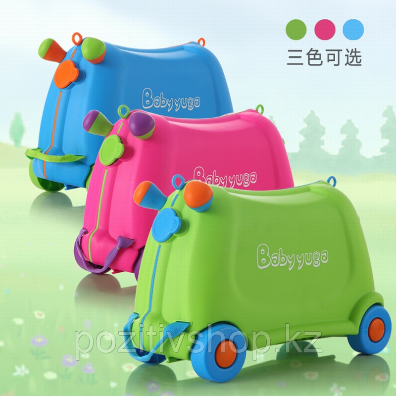 Детский чемодан Baby yuga на синий - фото 10 - id-p93873001