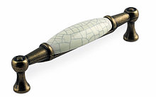 Мебельная ручка Siro 1699-107ZN10PC6 керамика (античная медь)