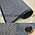 Грязезащитный придверный коврик на резиновой основе 150х90 см серый, фото 7