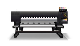 Экосольвентный принтер MT-XP1900. Головы Epson XP-600 от 1 до 2 шт., фото 3