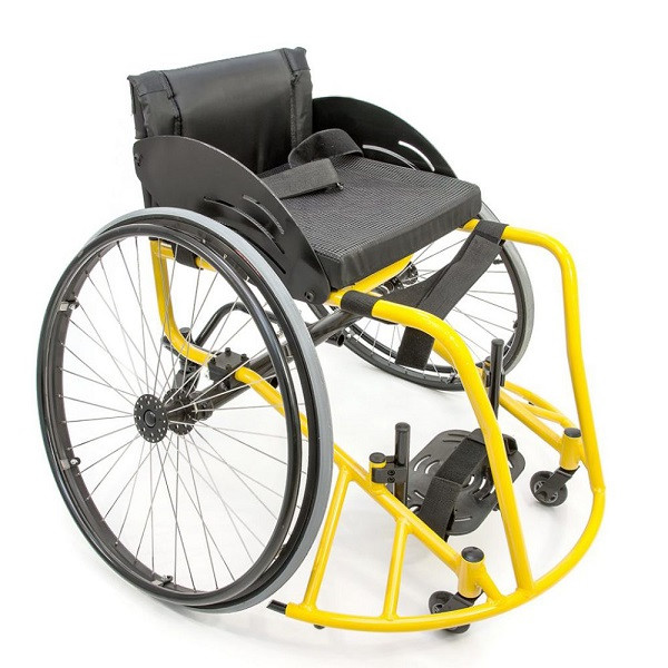 Инвалидная коляска для баскетбола МЕГА-ОПТИМ "Центровой" FS 777 L 400 - фото 1 - id-p93879649