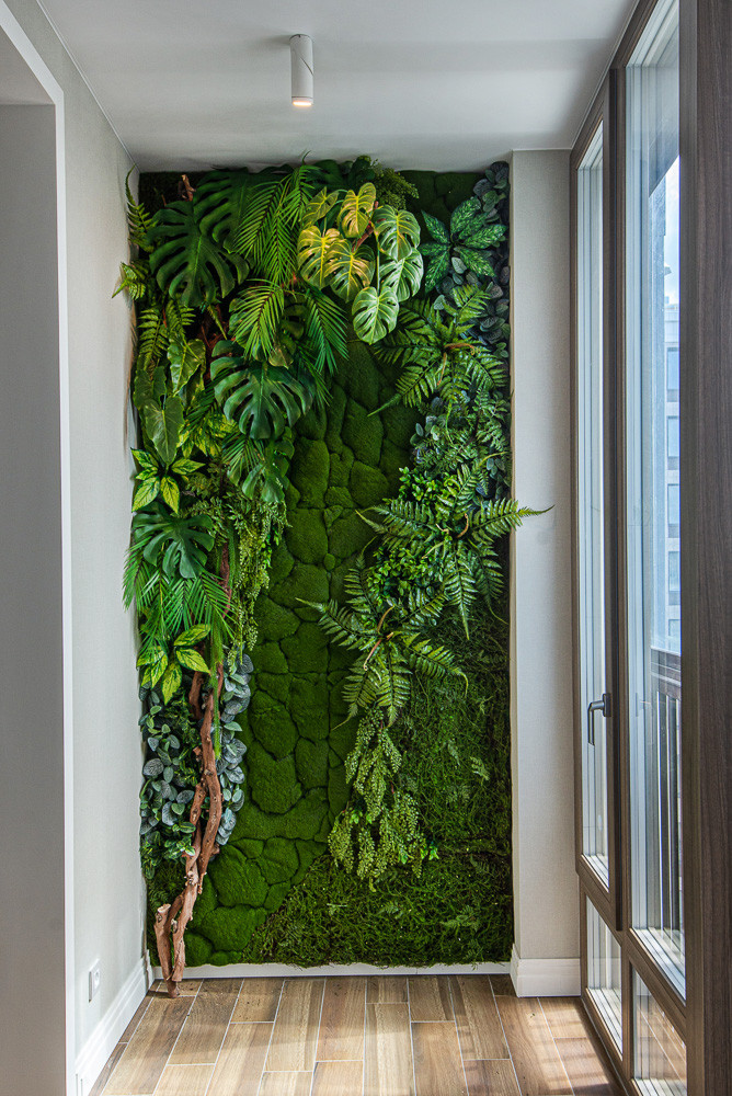 Вертикальное озеленение искусственными растениями - фото 3 - id-p93880003