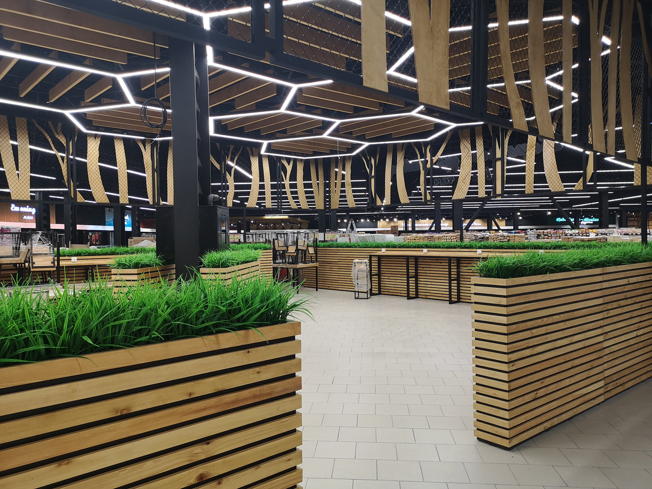 Озеленение искусственной травой