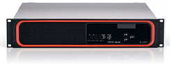 Цифровой усилитель, 4 канала по 175 Вт на 4/8 Ом. Подключение аудиосигналов через интерфейс AVB/TSN