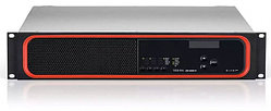Цифровой усилитель, 4 канала по 300 Вт на 70/100 В. Подключение аудиосигналов через интерфейс AVB/TSN