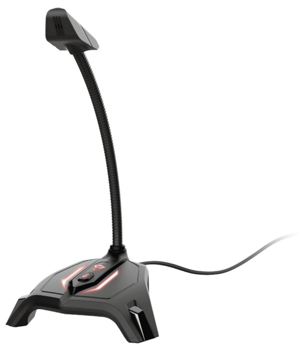 Микрофон Trust GXT 215 Zabi, 100Hz-10kHz, -38dB, 1.4m, USB, Black