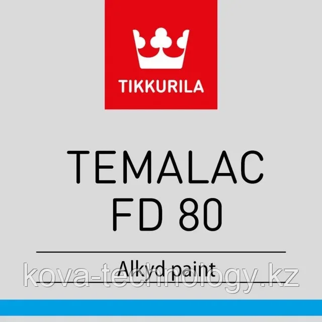 Краска алкидная Темалак ФД80 Temalac FD80 TCL 9л (темный) - фото 1 - id-p93881151
