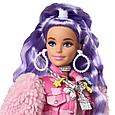 Barbie Экстра Модная Кукла Милли с сиреневыми волосами №6, Барби, фото 4