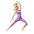 Barbie "Безграничные движения" Кукла Барби Блондинка в лиловом, фото 6