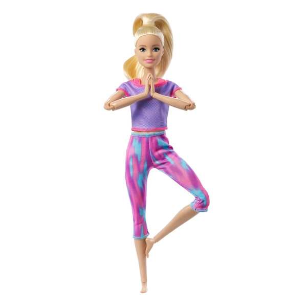 Barbie "Безграничные движения" Кукла Барби Блондинка в лиловом - фото 5 - id-p93788877