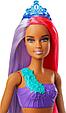 Barbie Дримтопия Кукла Русалочка Барби с ярким хвостом 2, GJK09, фото 2