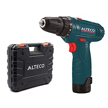 Аккумуляторная дрель шуруповёрт CD 1210.1Li X2 ALTECO