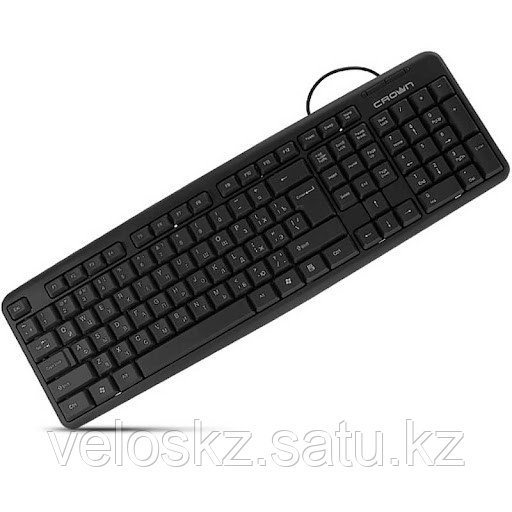 Клавиатура проводная Crown CMK-02 USB 1.8m