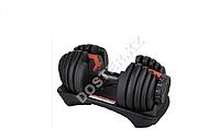 Регулируемая гантель 24кг (1шт)