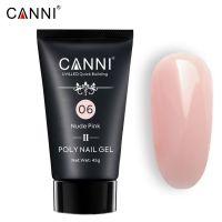 №06 POLYGEL Canni Nude Pink - Полигель Canni (нюдовый розовый) 45гр.