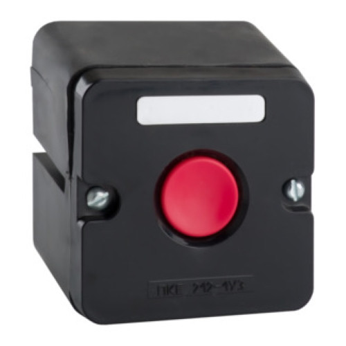 Кнопка сигнальная IP54 - Пост кнопочный, красный.