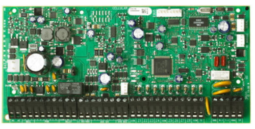 SP6000 - Контрольная панель от 8 до 32 зон, 8 зон на плате, 2 подсистемы.