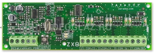 ZX8 - 8-ми зонный модуль расширения.