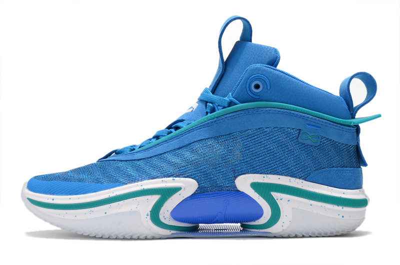 Баскетбольные кроссовки Air Jordan XXXVI ( 36 ) " Blue " - фото 2 - id-p93902991