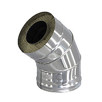 Угол-сэндвич 115/200 мм,45 градусов, 1/0,5 мм AISI 430