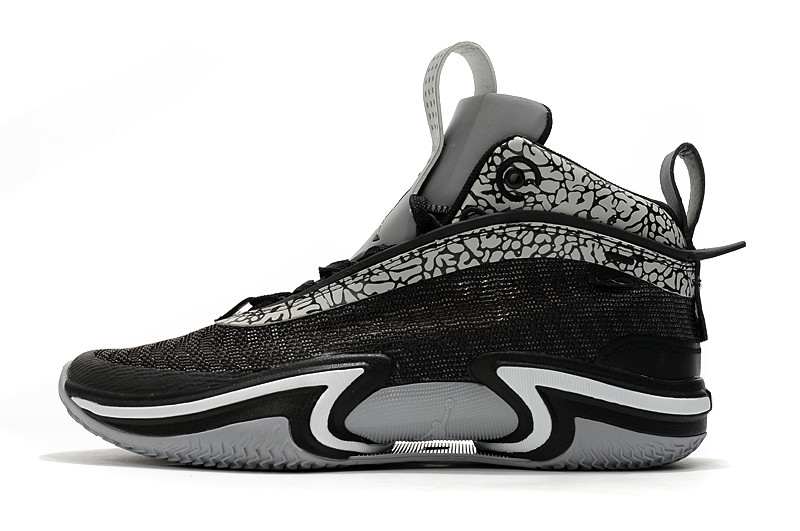 Баскетбольные кроссовки Air Jordan XXXVI ( 36 ) " Black\Scales " - фото 1 - id-p93903059