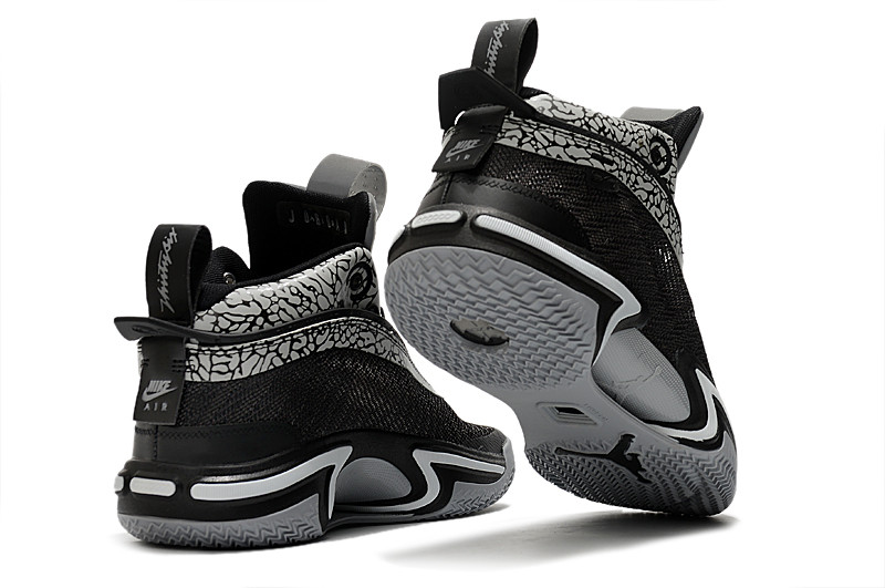 Баскетбольные кроссовки Air Jordan XXXVI ( 36 ) " Black\Scales " - фото 3 - id-p93903059