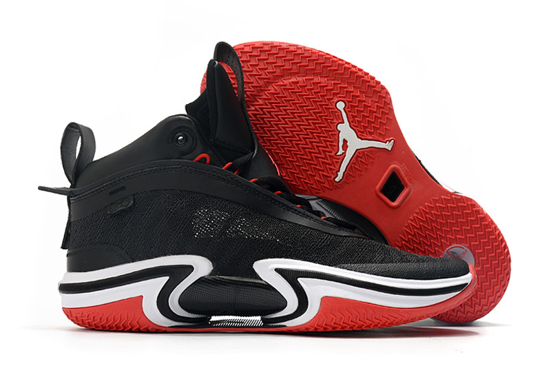 Баскетбольные кроссовки Air Jordan XXXVI ( 36 ) " Black\Red " - фото 2 - id-p93903208
