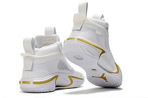 Баскетбольные кроссовки Air Jordan XXXVI ( 36 )  " White\Gold ", фото 2