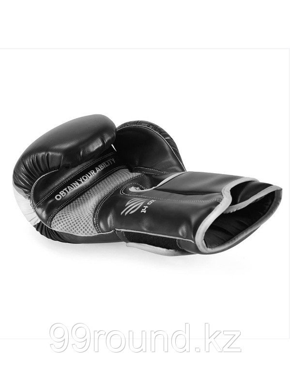 Боксерские перчатки Sanabul Essential 12 oz серебристые