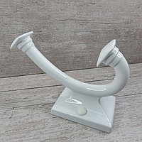 Крючок мебельный 304 белый