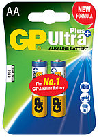 Батарейки LR6 AA 2 шт GP Batteries Ultra Plus alkaline GP15AUP-U2 Батарейки LR6 AA 2 шт GP Batteries Ultra Plus alkaline