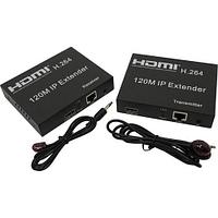 HDMI удлинитель 1.3 (extender) по 1 витой паре RJ45 до 120 метров c разрешением 1080p