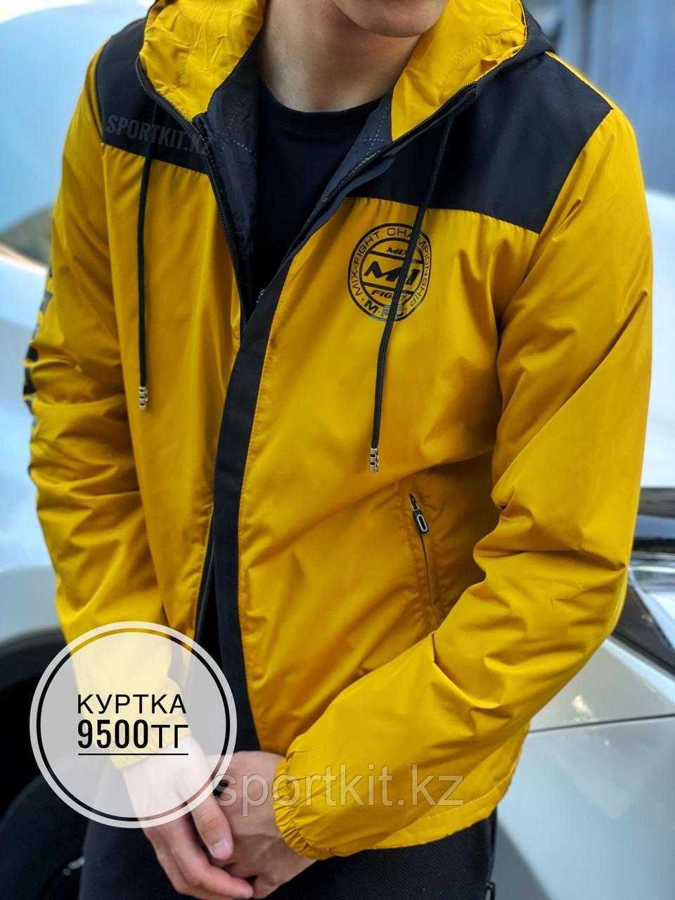 Мужская куртка M-1 Champion, черный/желтый, фото 1