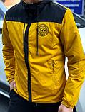 Мужская куртка M-1 Champion, черный/желтый, фото 2