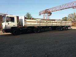 Длинномер 12,5м 17т. Перевозка длинных стройматериалов по Алмате