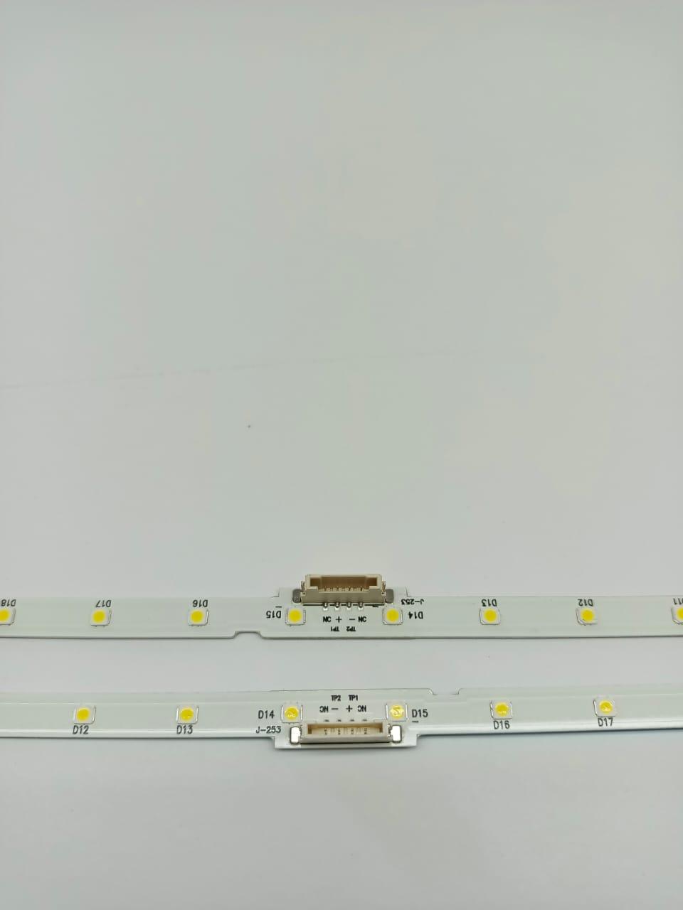 Новая 28LED светодиодная лента подсветки для Samsung UE43NU7100U AOT_43_NU7100F UE43NU7120U UE43NU7170U BN96-4 - фото 2 - id-p93943997