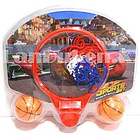 Баскетбольное кольцо "Тачки" с 2 мячами в комплекте