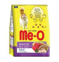 Me-O Adult для взрослых кошек всех пород с морепродуктами
