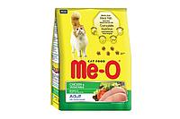 Me-O Adult для взрослых кошек всех пород с курицей с овощами, 7 кг