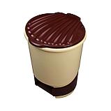 Ведро для мусора М1287, 18 л, с педалью, фото 3