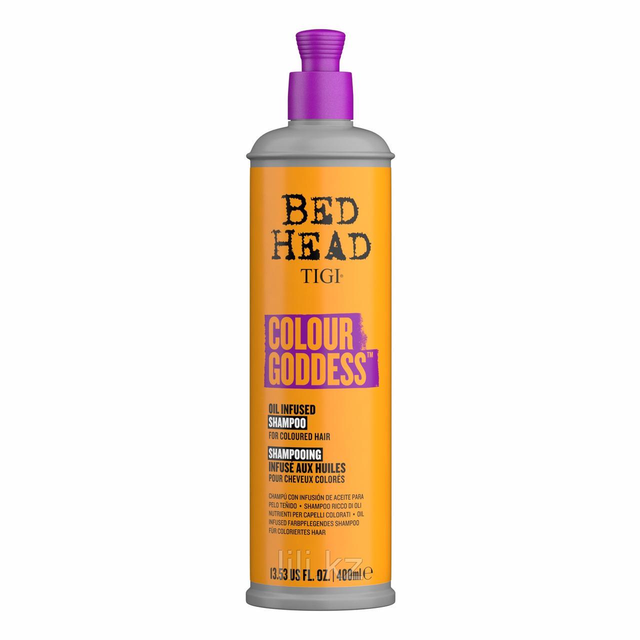 Шампунь для окрашенных волос - Tigi Bed Head Colour Goddess 400 мл.