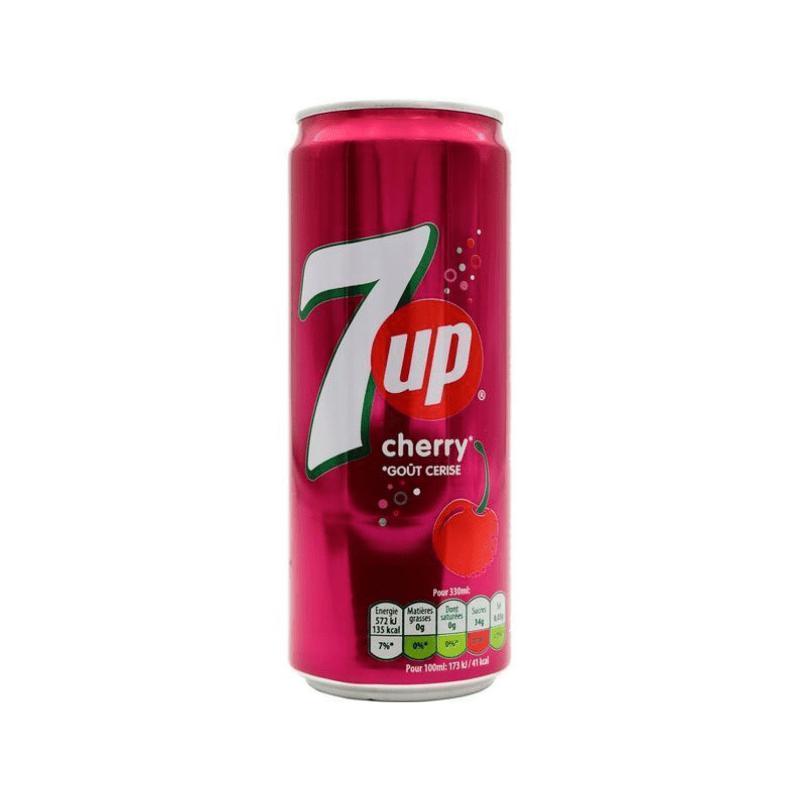 Газированный напиток 7UP Cherry 330 ml (24шт - упак)
