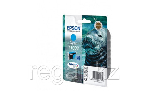 Картридж Epson C13T10324A10 I/C Stylus TX550W / T40W / TX600FW голубой