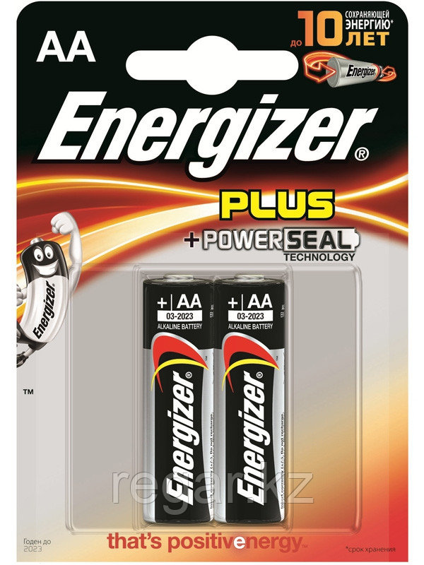 Элемент питания LR6 AA Energizer POWER Alkaline 2 штуки в блистере