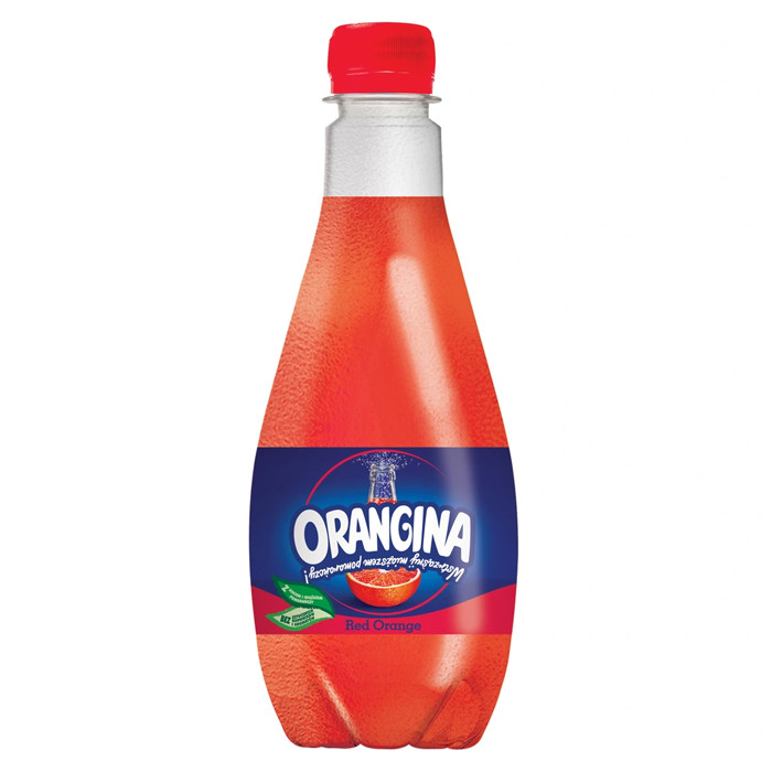 Orangina газированный напиток с мякотью Rounge Red Orange 500ml (12шт - упак)